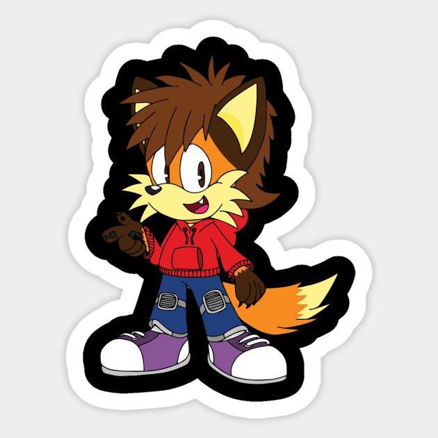 lachlan v1 Sticker by marawei